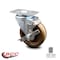 Service Caster 4 Inch High Temp Phenolic Wheel Swivel Top Plate Caster with Brake SCC SCC-20S414-PHRHT-TLB-TP2 - alternate 5